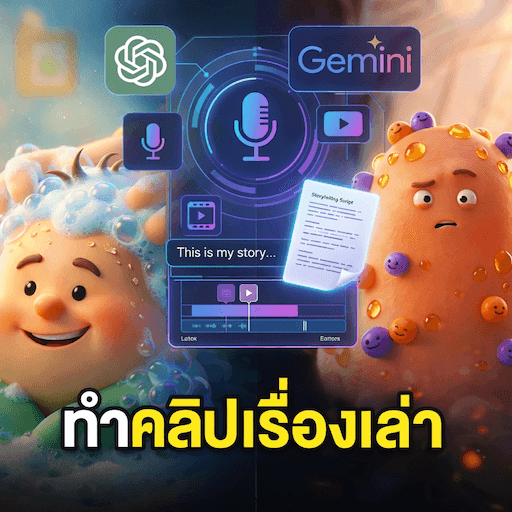 สร้าง Custom GPT / Gem สำหรับทำ Prompt วิดีโอเรื่องเล่า