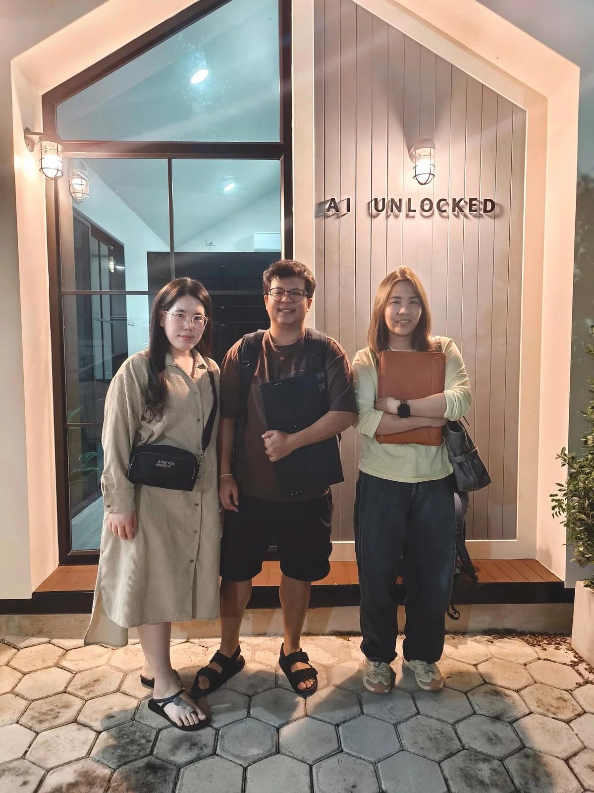 ภาพบรรยากาศการเรียน AI UNLOCKED