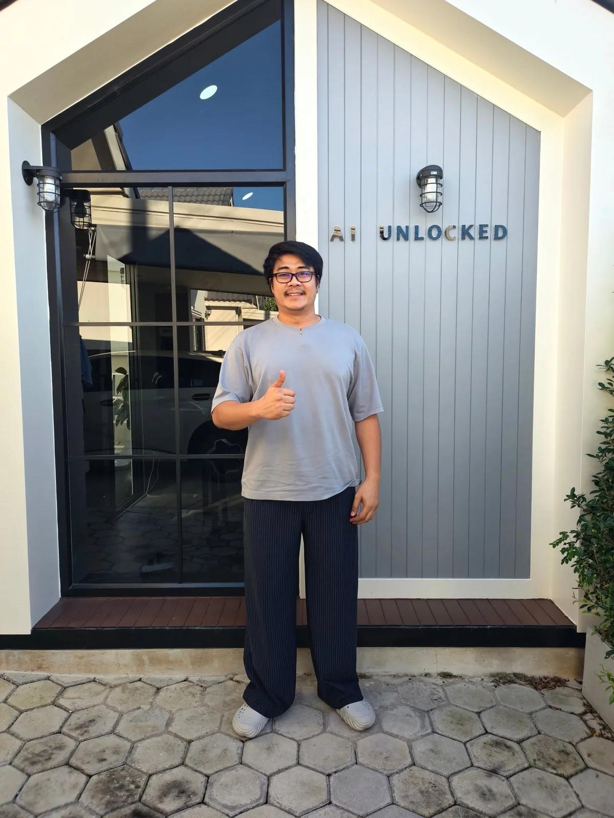 ภาพบรรยากาศการเรียน AI UNLOCKED