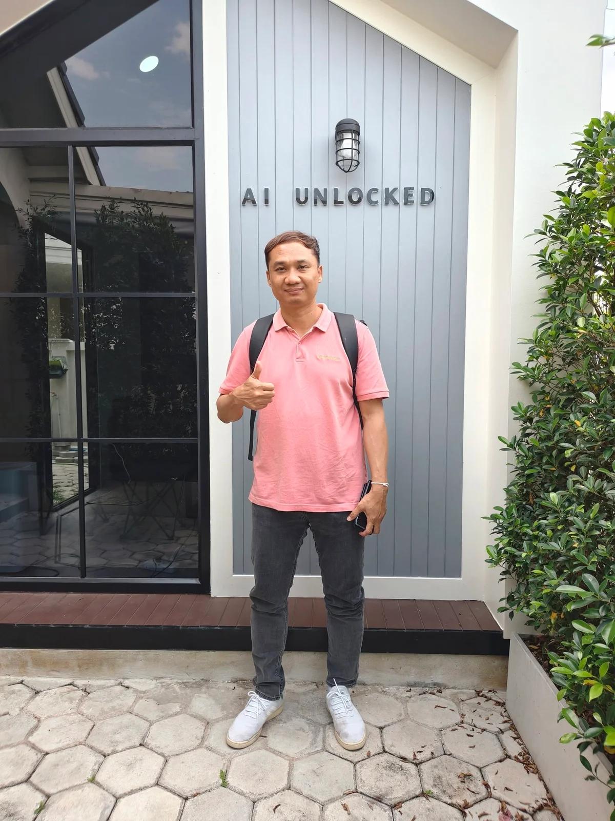 ภาพบรรยากาศการเรียน AI UNLOCKED