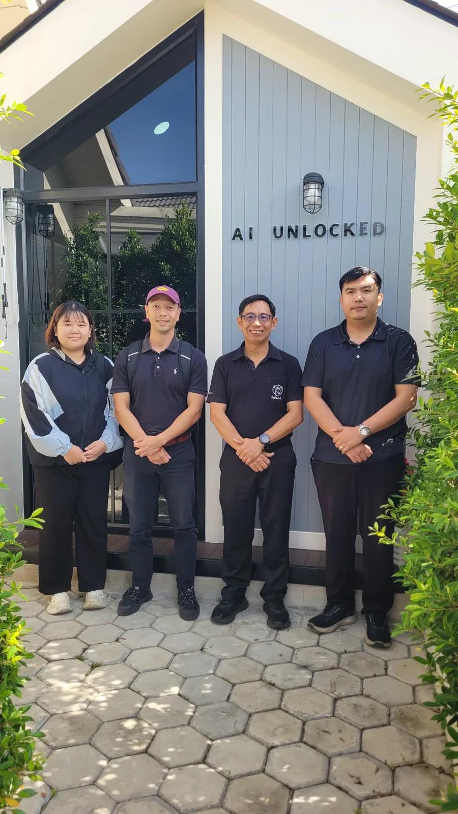 ภาพบรรยากาศการเรียน AI UNLOCKED