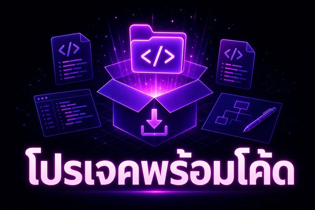 โปรเจคพร้อมโค้ด