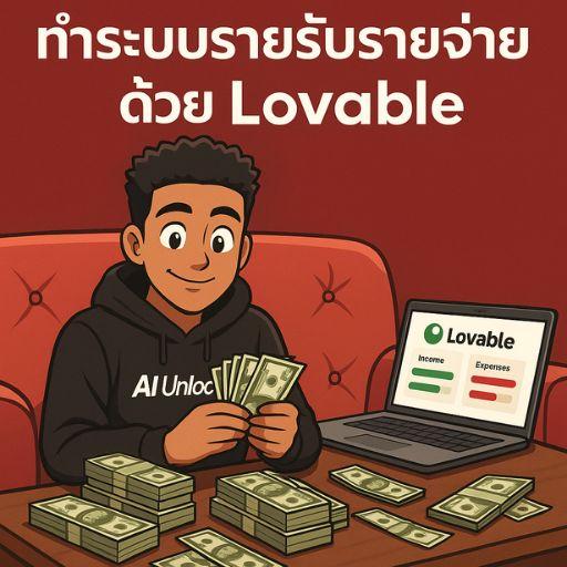 ใช้ Lovable + Supabase ทำเว็บระบบรายรับรายจ่ายแบบง่ายๆพร้อมเอาขึ้นโฮสจริง